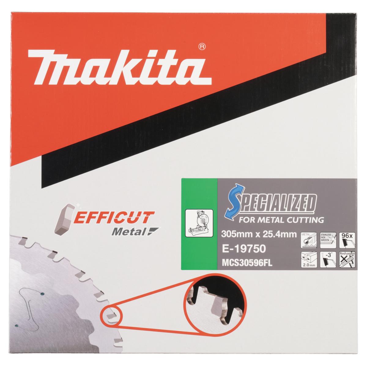 Makita Sägeblatt 305x25,4x30, 96Z EFFICUT - E-19750