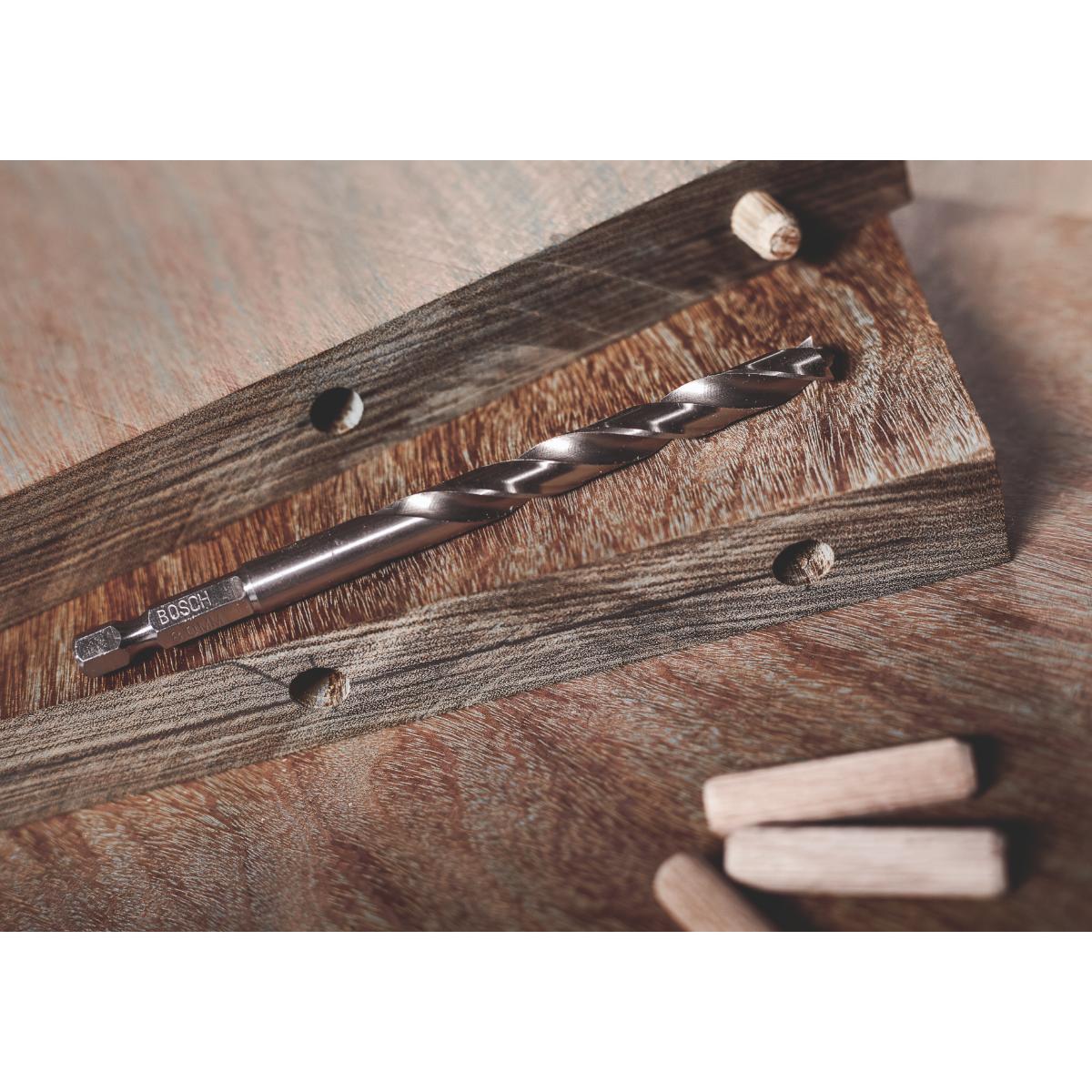 Bosch PRO Wood HSS-Holzspiralbohrer, 5x44x98 mm