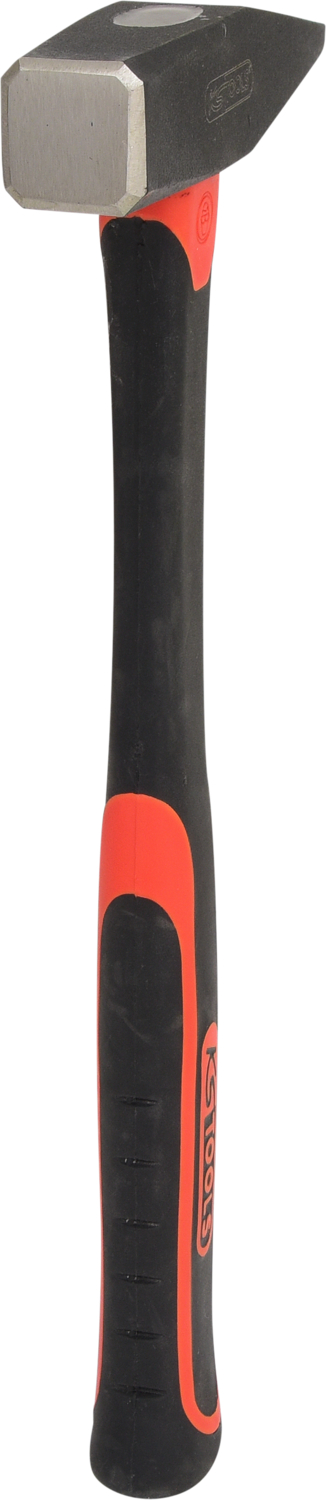 KS Tools Schlosserhammer mit Fiberglasstiel