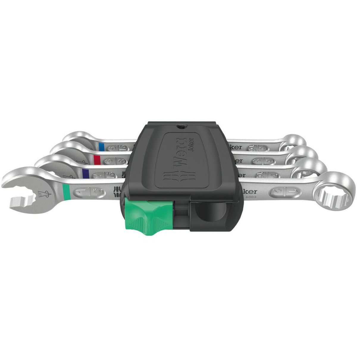 Wera 6003 Joker 4 Imperial Set 1 Ringmaulschlüssel-Satz, 4-teilig