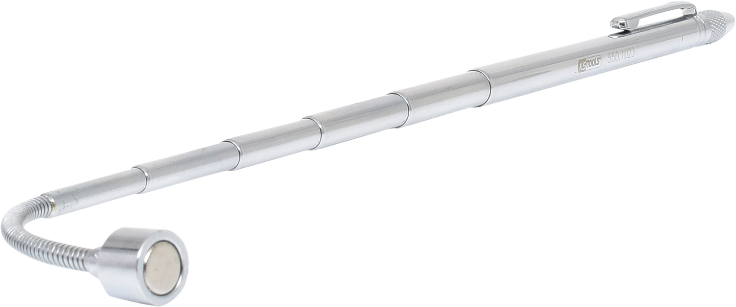 KS Tools 2in1 Teleskop-Magnetheber mit Waschdüsen-Reinigungs- und Einstellwerkzeug, 150-590mm