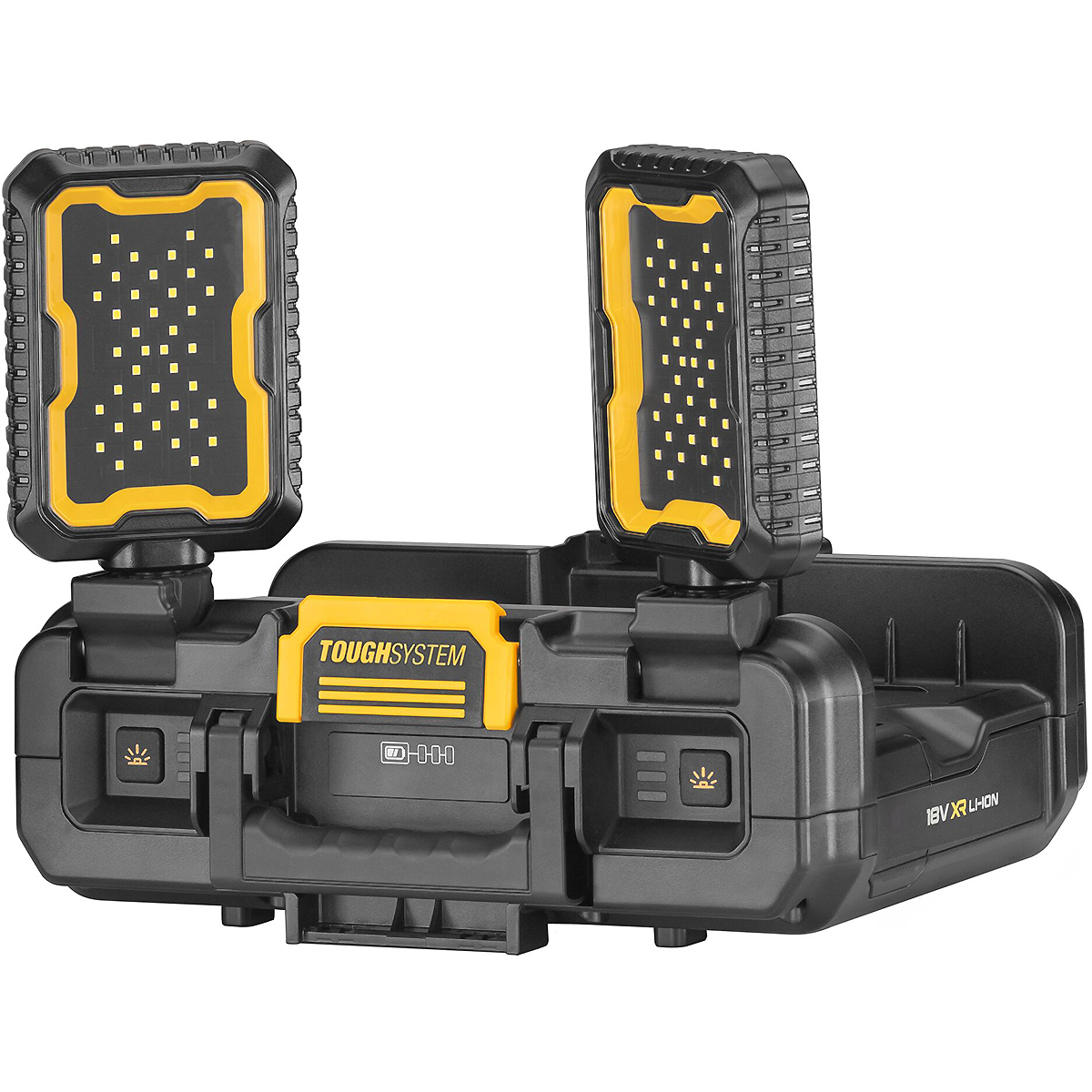 DEWALT TOUGHSYSTEM Werkzeugbox mit Leuchten