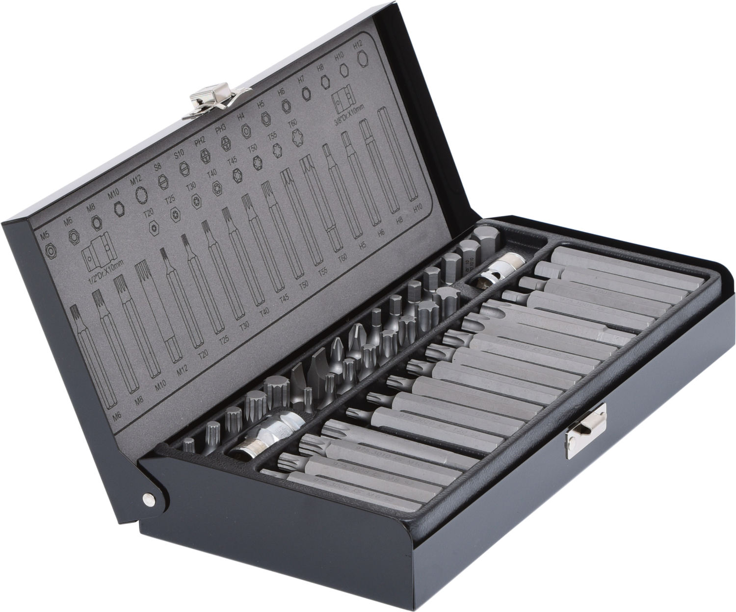 KS Tools 10mm Bit-Satz, 42-tlg