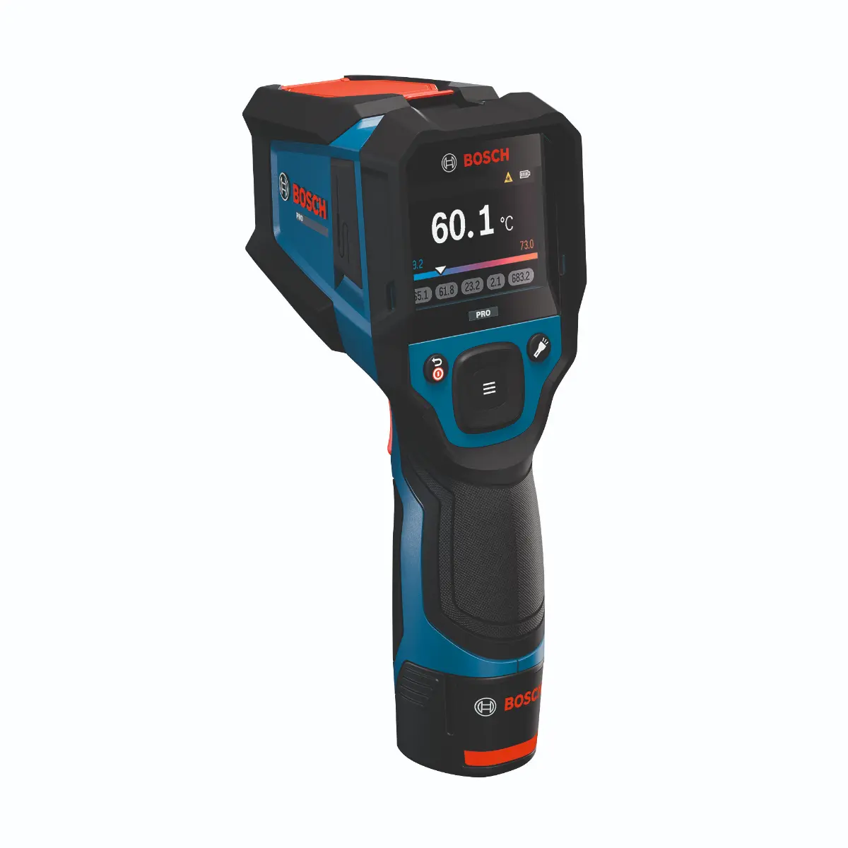 Bosch Thermodetektor GIS12V-800-16, 1 x Akku GBA 12V 2.0Ah in L-BOXX