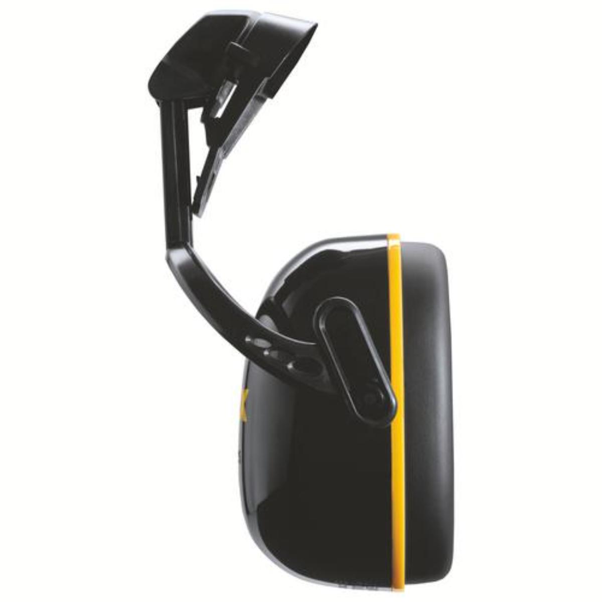 uvex K20H Kapselgehörschutz Helm Gehörschutzkapsel schwarz/ gelb SNR 30 dB