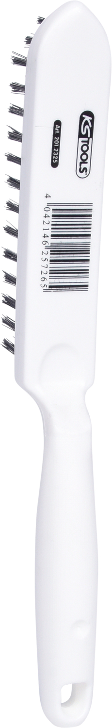 KS Tools Stahldraht-Handdrahtbürste 4-reihig, 285mm