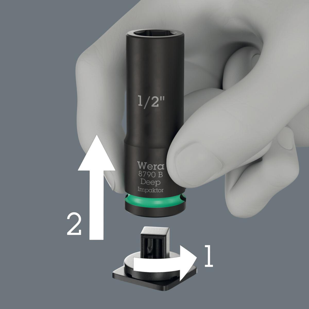 Wera 8790 B Impaktor Deep Imperial,1, 13-teiliges Set