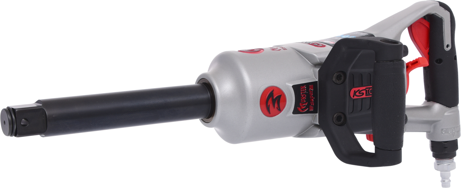 KS Tools 1" superMONSTER Hochleistungs-Druckluft-Schlagschrauber, 3405Nm, 504 mm