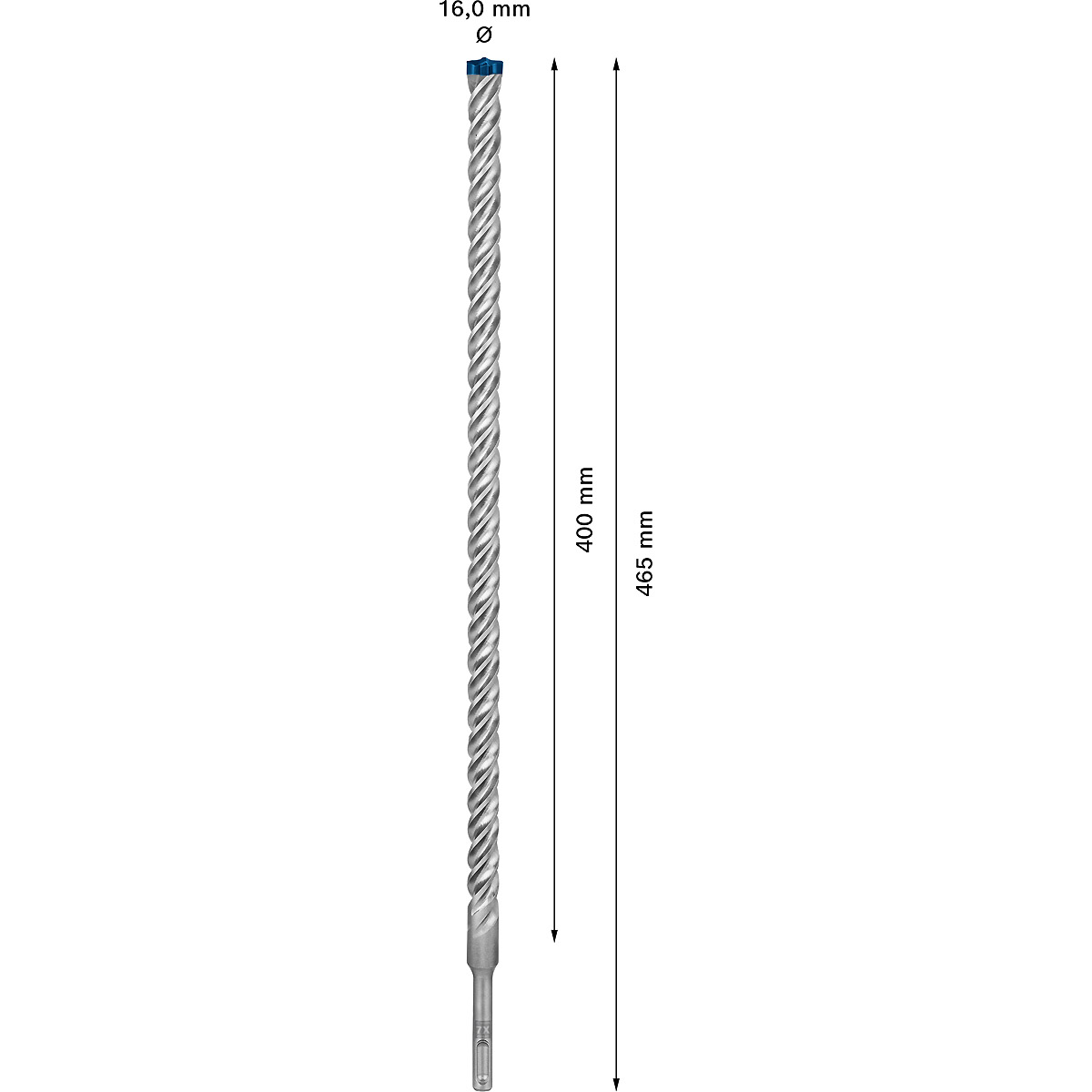 Bosch EXPERT SDS plus-7X Hammerbohrer, für Bohrhämmer ø 16 mm