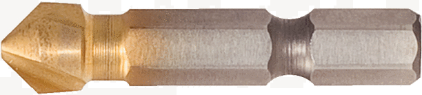 KS Tools 1/4" HSS TiN Kegel- und Entgratsenker-Bit 90°