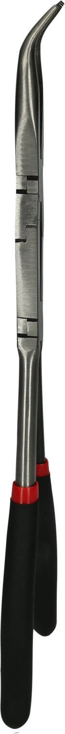KS Tools Doppelgelenk-Flachrundzange, 45° gebogen, XL