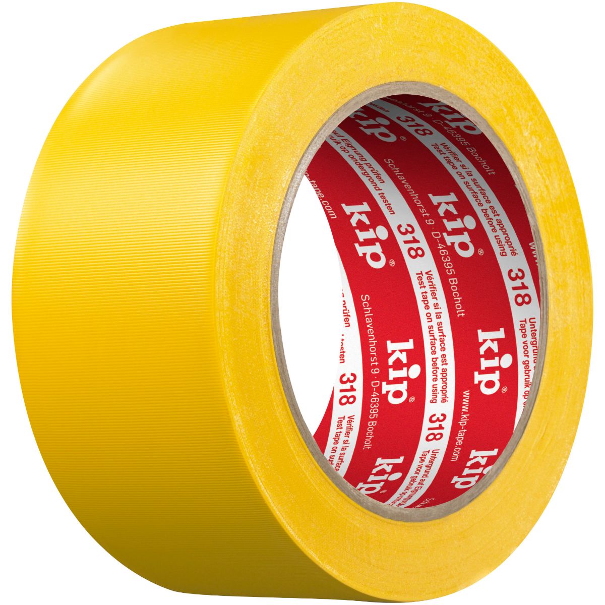 Kip 318 PVC-Schutzband quergerillt