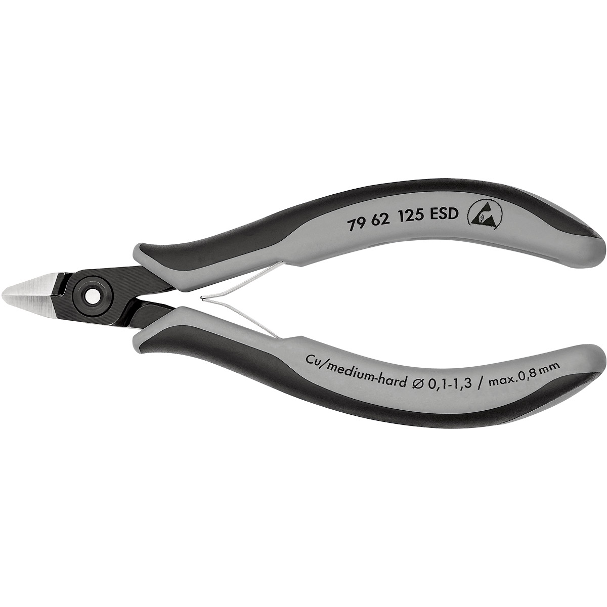 KNIPEX Präzisions-Elektronik-Seitenschneider ESD ohne Facette