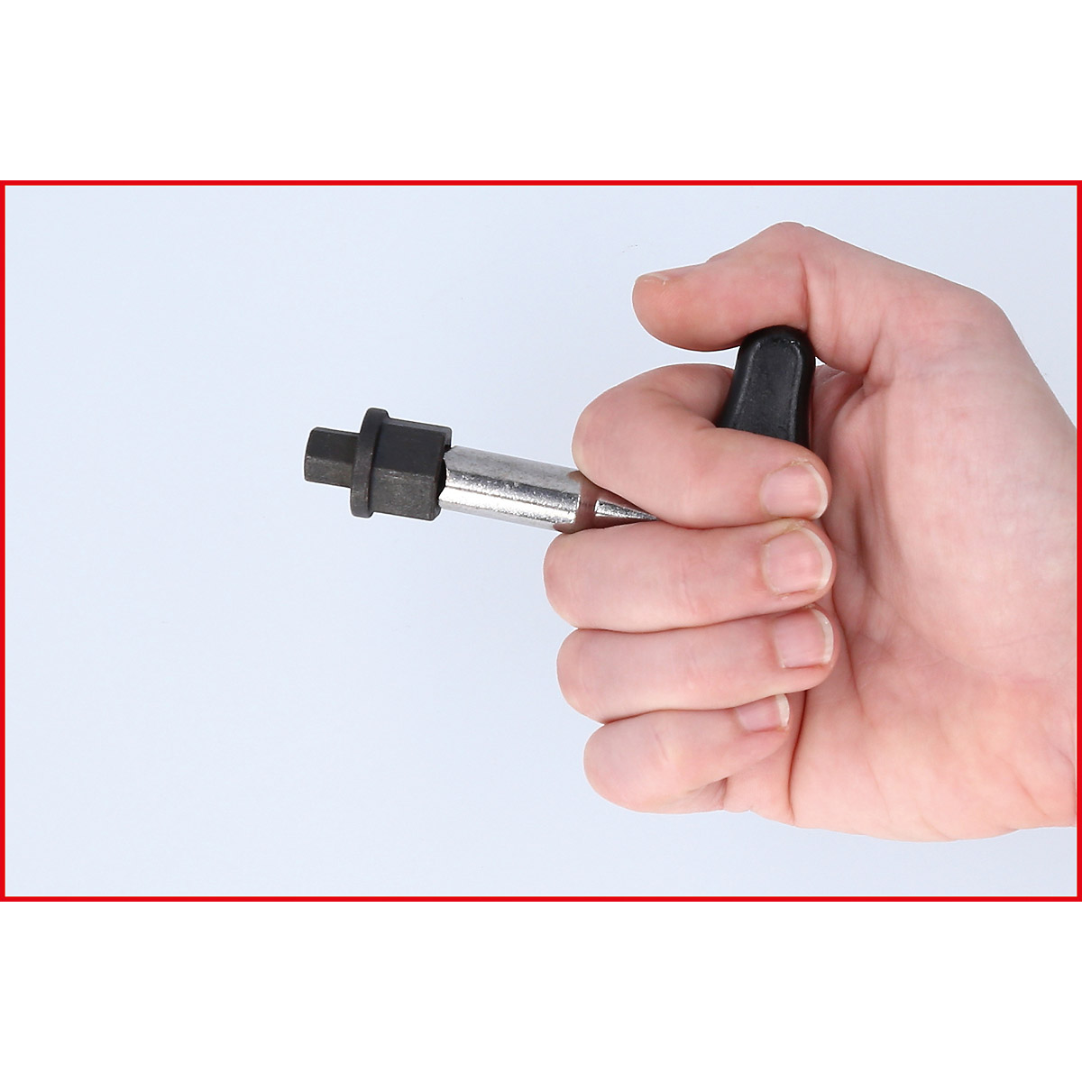 KS Tools 3/8" Öldienst-Spezialprofil-Satz für Kunststoff-Ölablassschrauben, 9-tlg