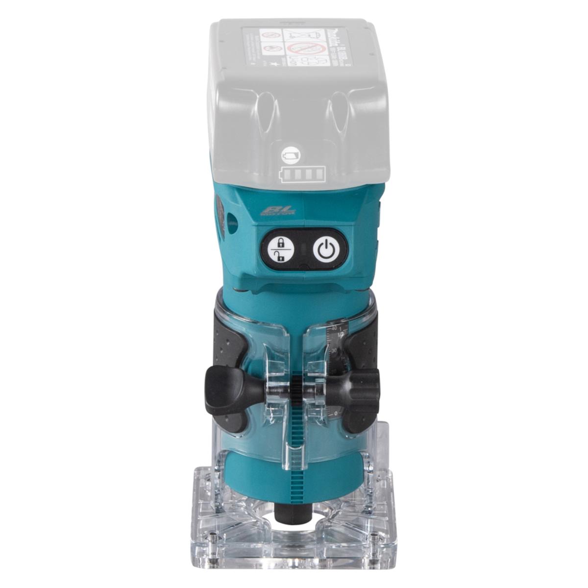 Makita Akku-Kantenfräse 6 mm - 30.000 U/min - DRT52Z