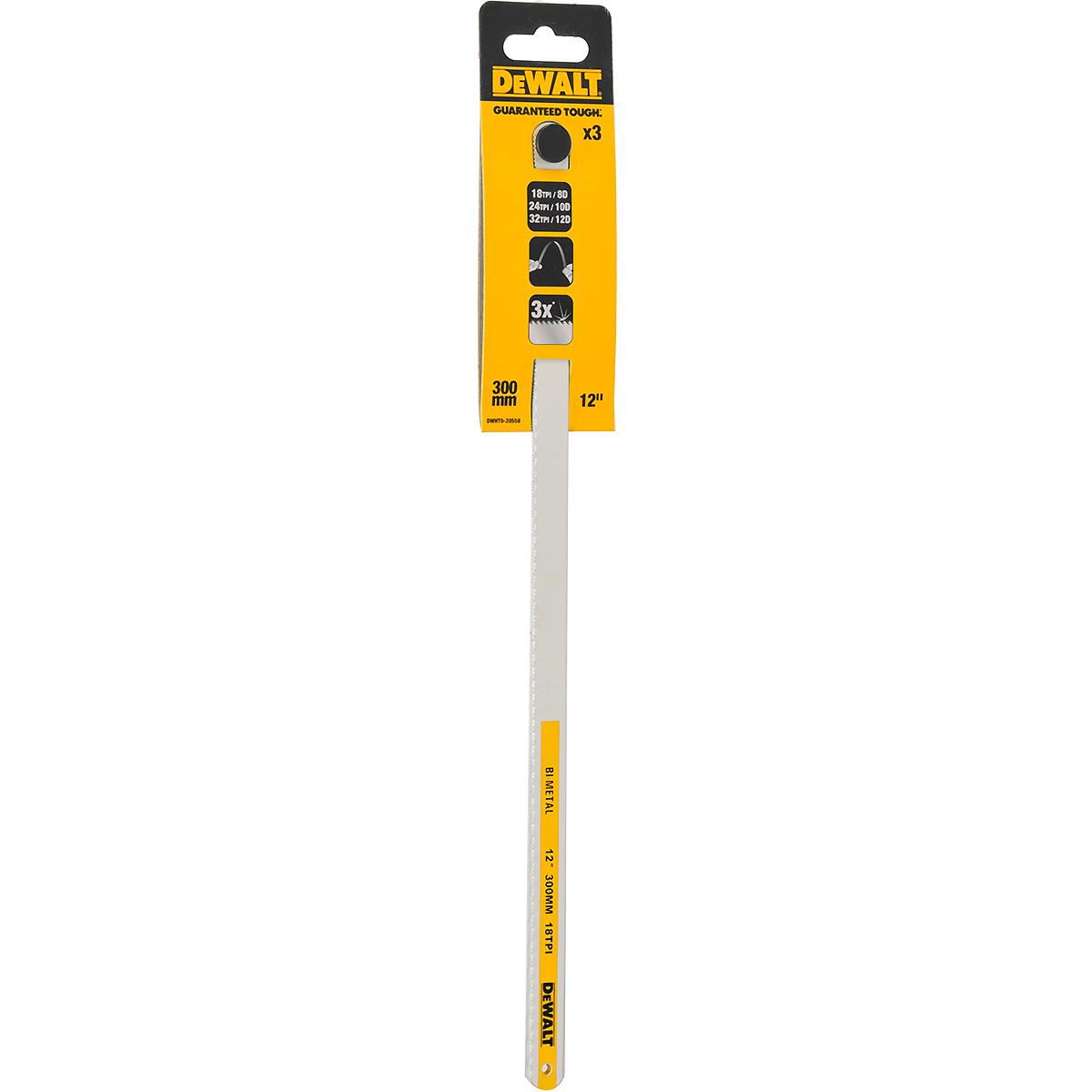 DEWALT Bi-Metall Sägeblätter 300mm 3er Pack