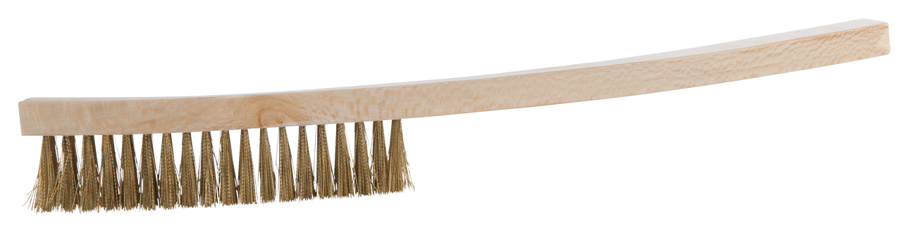 KS Tools BRONZEplus Drahtbürste, Zinnbronzedraht, gewellt