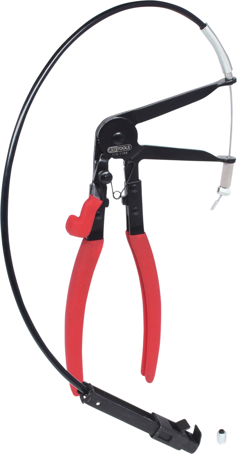 KS Tools Schlauchschellenzange mit Bowdenzug