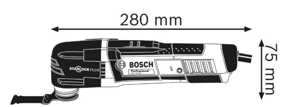 Bosch Multi-Cutter GOP 30-28, im Karton