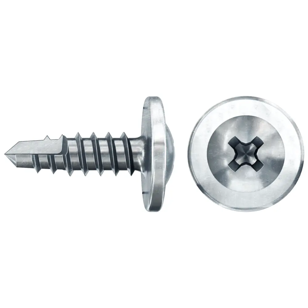 Fischer Profilverbindungsschraube 4,2x13 FPS-FPB ZPF, Flachrundkopf PH, blauverzinkt