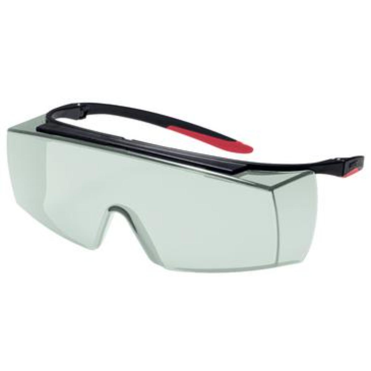 uvex Überbrille super f OTG Infrarotschutz 1,7 schwarz, rot
