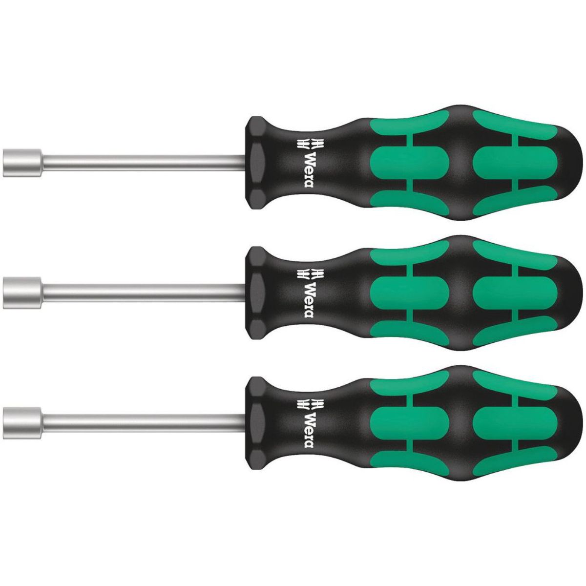 Wera 395 HO/3 Sanitär Steckschlüssel-Schraubendrehersatz, Sanitär, 3-teilig