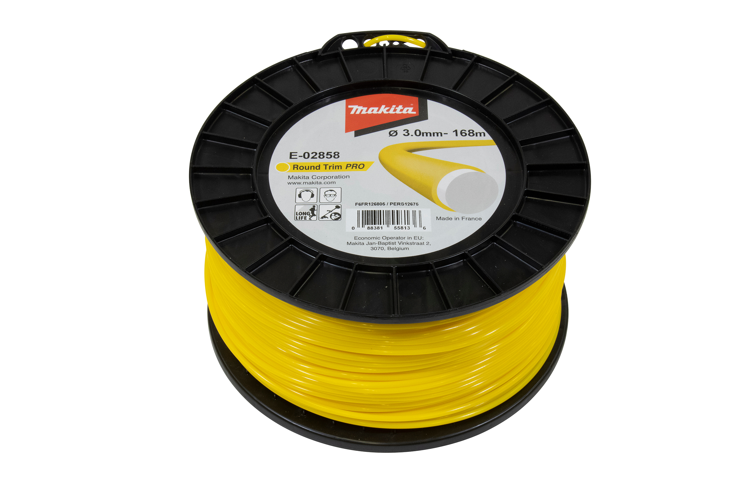 Makita Mähfaden rund, 3,0 mm x 168 m - E-02858