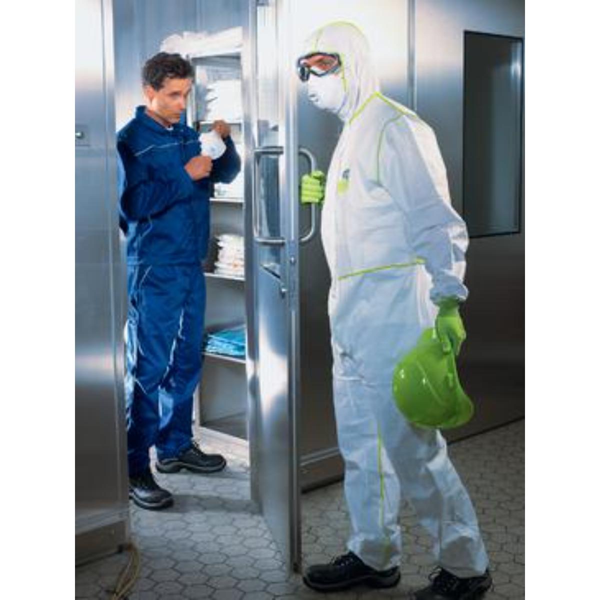 Uvex 5/6 comfort Einwegschutz-Overall weiß/lime