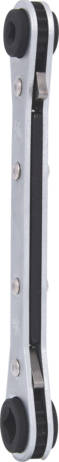 KS Tools 4 in 1 Kälte-Klima-Ratschenschlüssel, umschaltbar
