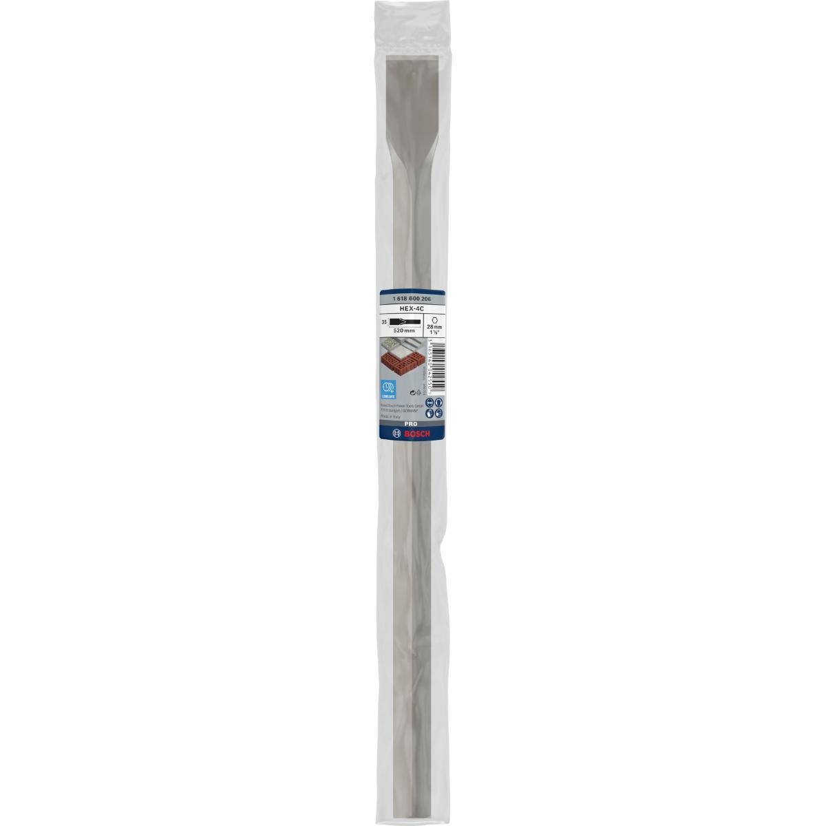 Bosch PRO Flachmeißel 28-mm-Sechskantaufnahme