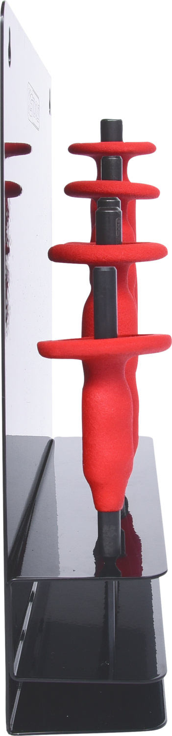 KS Tools Splintentreibersatz mit Handschutzgriff, 5-tlg 3-8mm