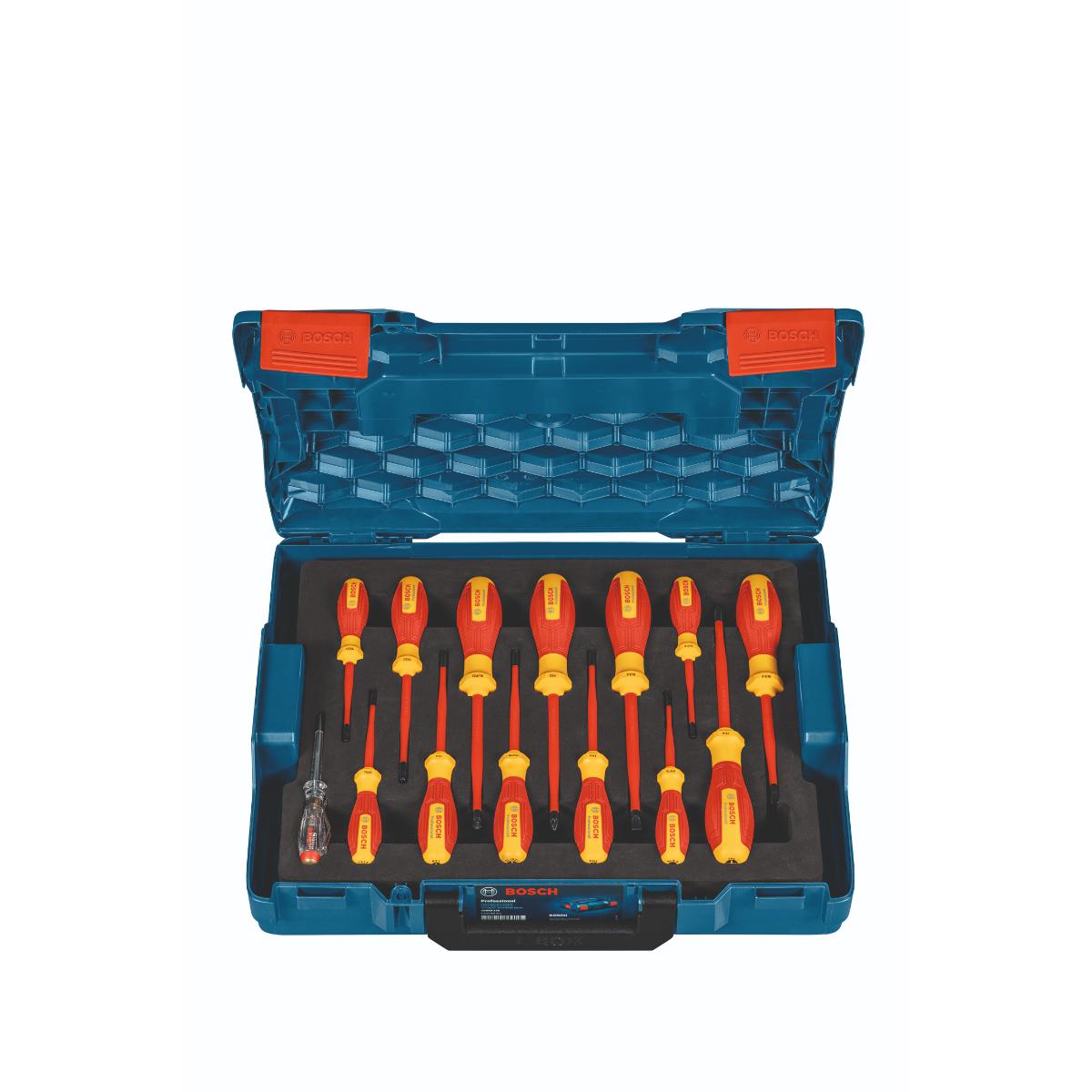 Bosch VDE Schraubendreher-Set 14-teilig gem.