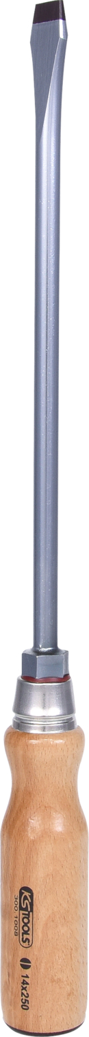 KS Tools ERGOTORQUE WOOD Schlitz-Schraubendreher