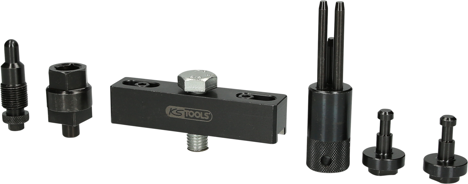KS Tools Einspritzpumpenrad-Abzieher-Satz für VAG, 4-tlg