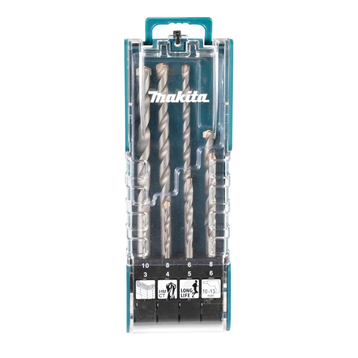 Makita Steinbohrer-Set 8-tlg. Rundschaft - 4-12 mm - E-15861