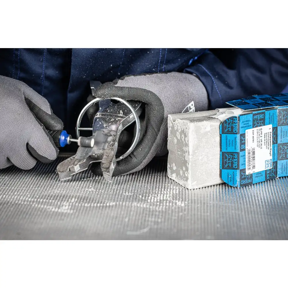 PFERD TOOLS Polierpaste PP für Vorpolitor von Stahl und Edelstahl