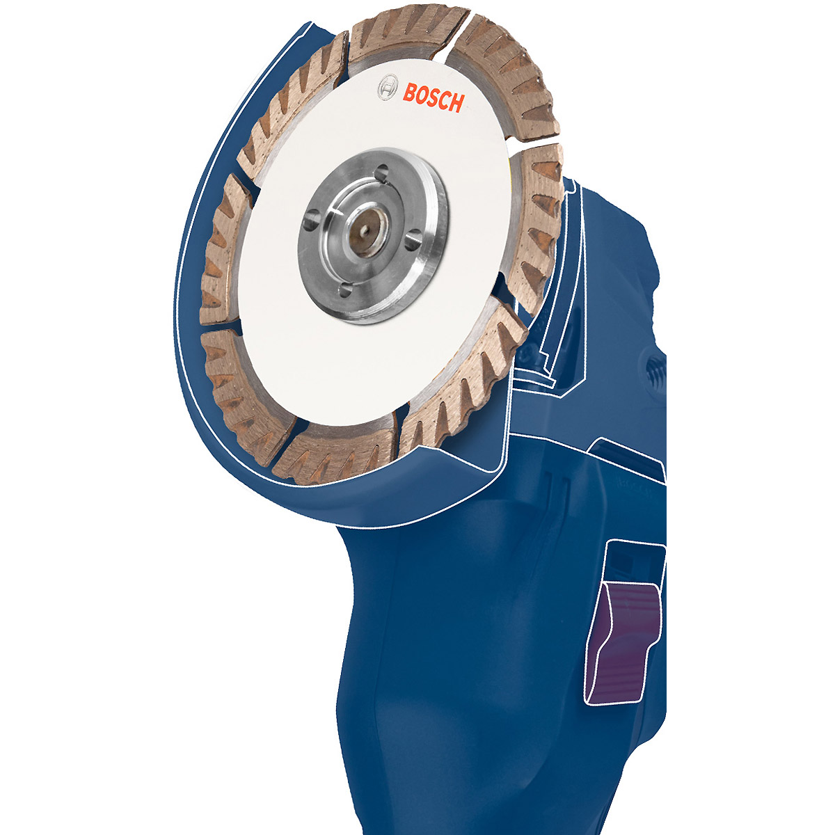 Bosch EXPERT Carbide Multi Wheel Trennscheibe, 125 mm, 22,23 mm