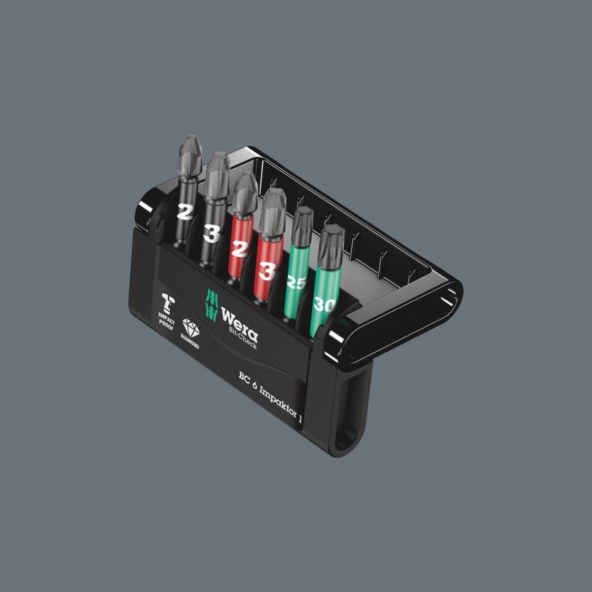 Wera Bit-Check 6 Impaktor 1 SB, 6-teilig