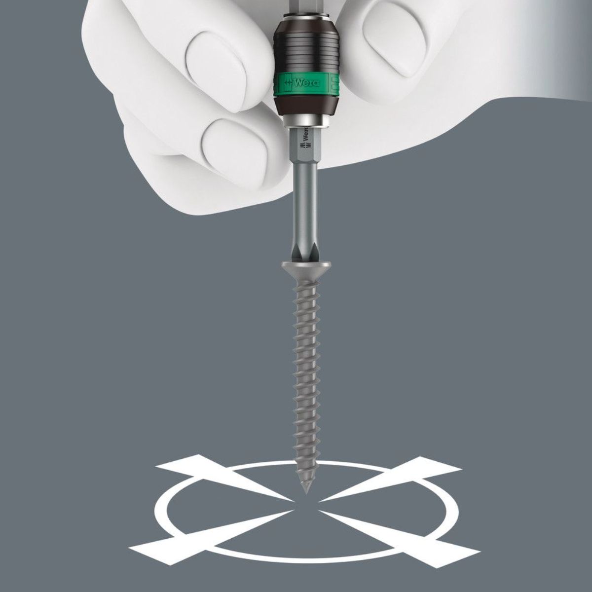 Wera 816 R SB Bits-Handhalter mit Rapidaptor Schnellwechselfutter