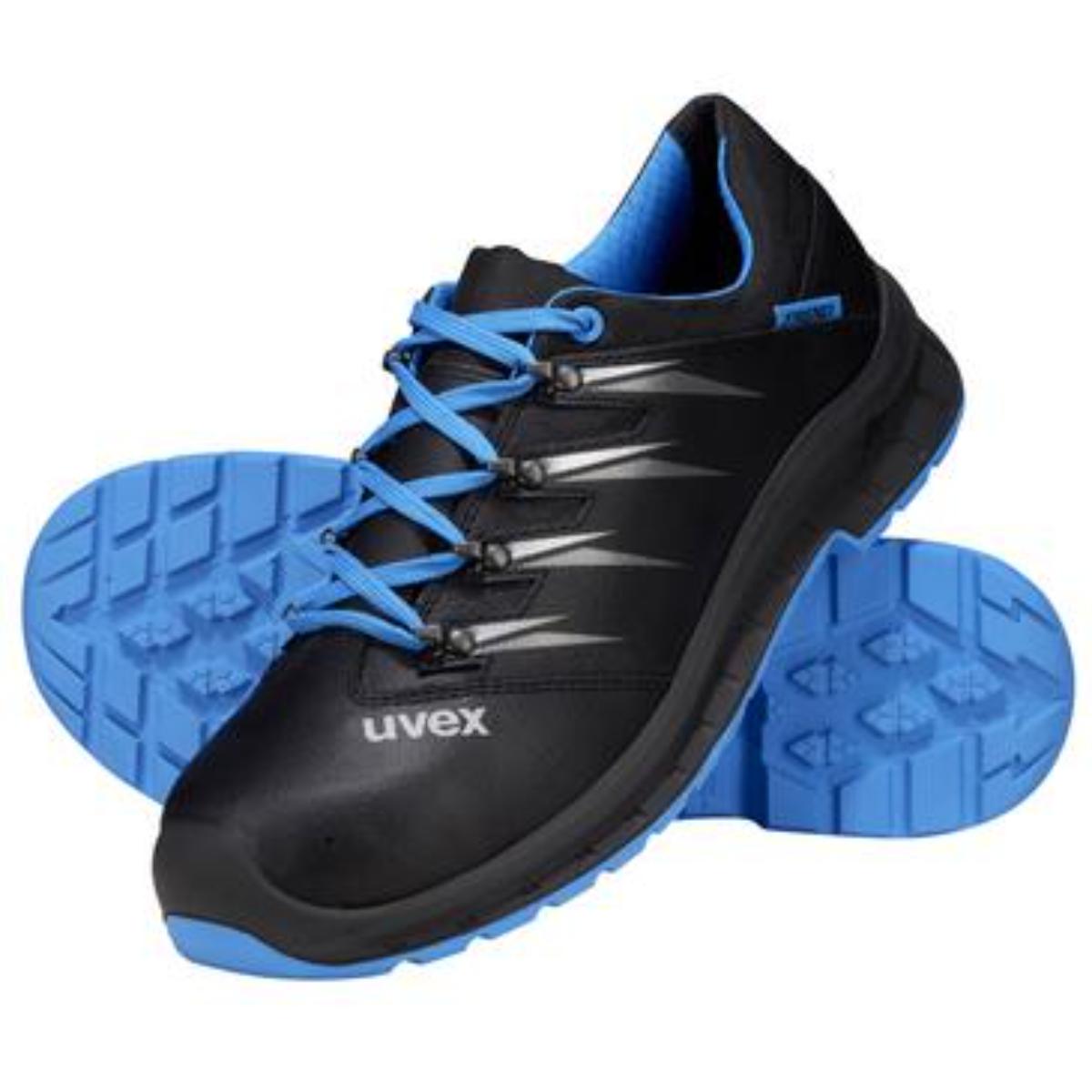 uvex 2 trend Sicherheitsschuh Halbschuh S3 blau-schwarz