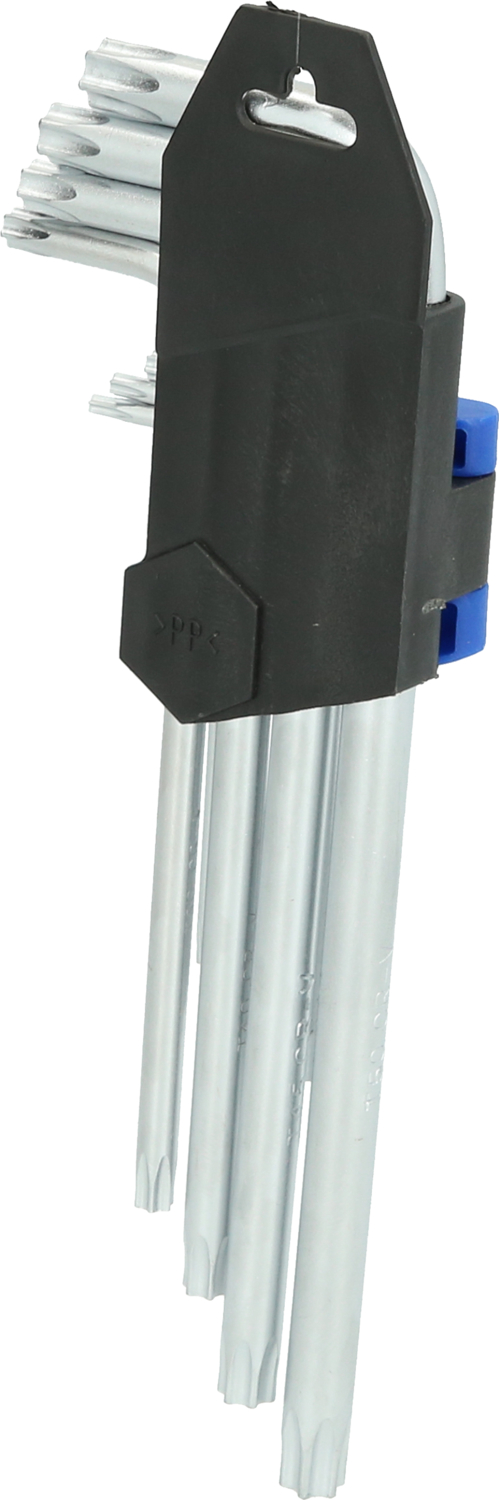 Brilliant Tools Winkelstiftschlüssel-Satz, 9-tlg, Torx-Profil, kurz - BT044009
