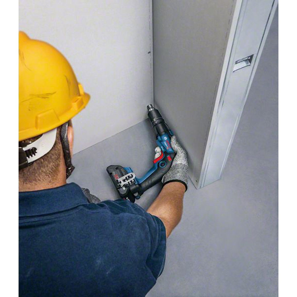 Bosch Akku-Trockenbauschrauber GTB 18V-45, 2 x Akku ProCORE18V 4.0Ah, Ladg. u. L-BOXX