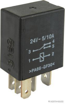 HERTH&BUSS Relais, Arbeitsstrom, 24 V, 5 - 10 A, 5 pins