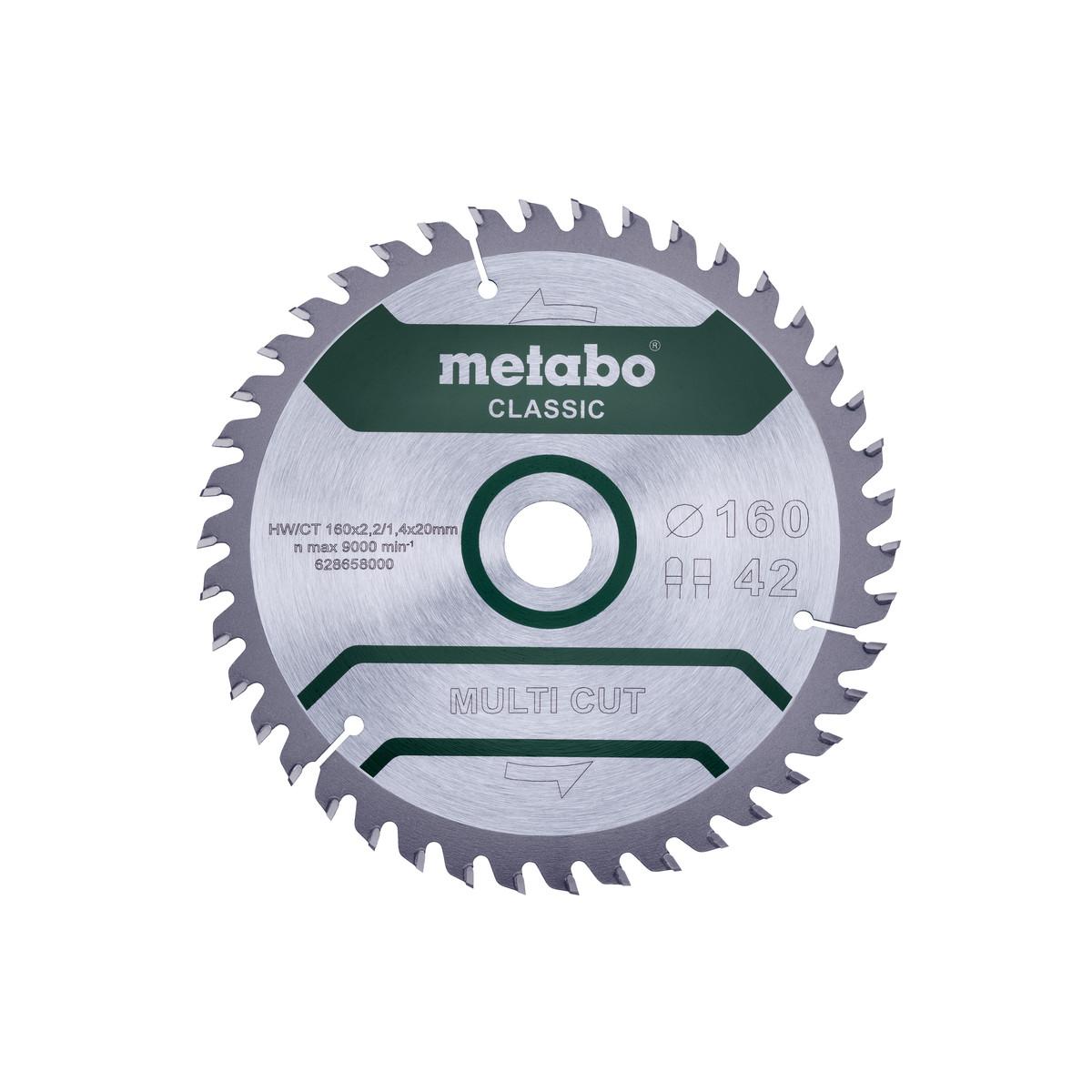 Metabo Sägeblatt multi cut - classic FZ / TZ 5° - Blister