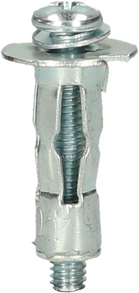 KS Tools Sortiment Spreiz- und Ankerdübel, M4x20mm - M6x52mm, 40-tlg