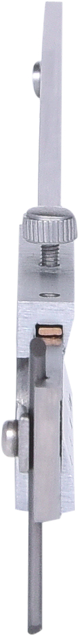 KS Tools Universalstreichmaß mit Anschlagrolle, 200mm