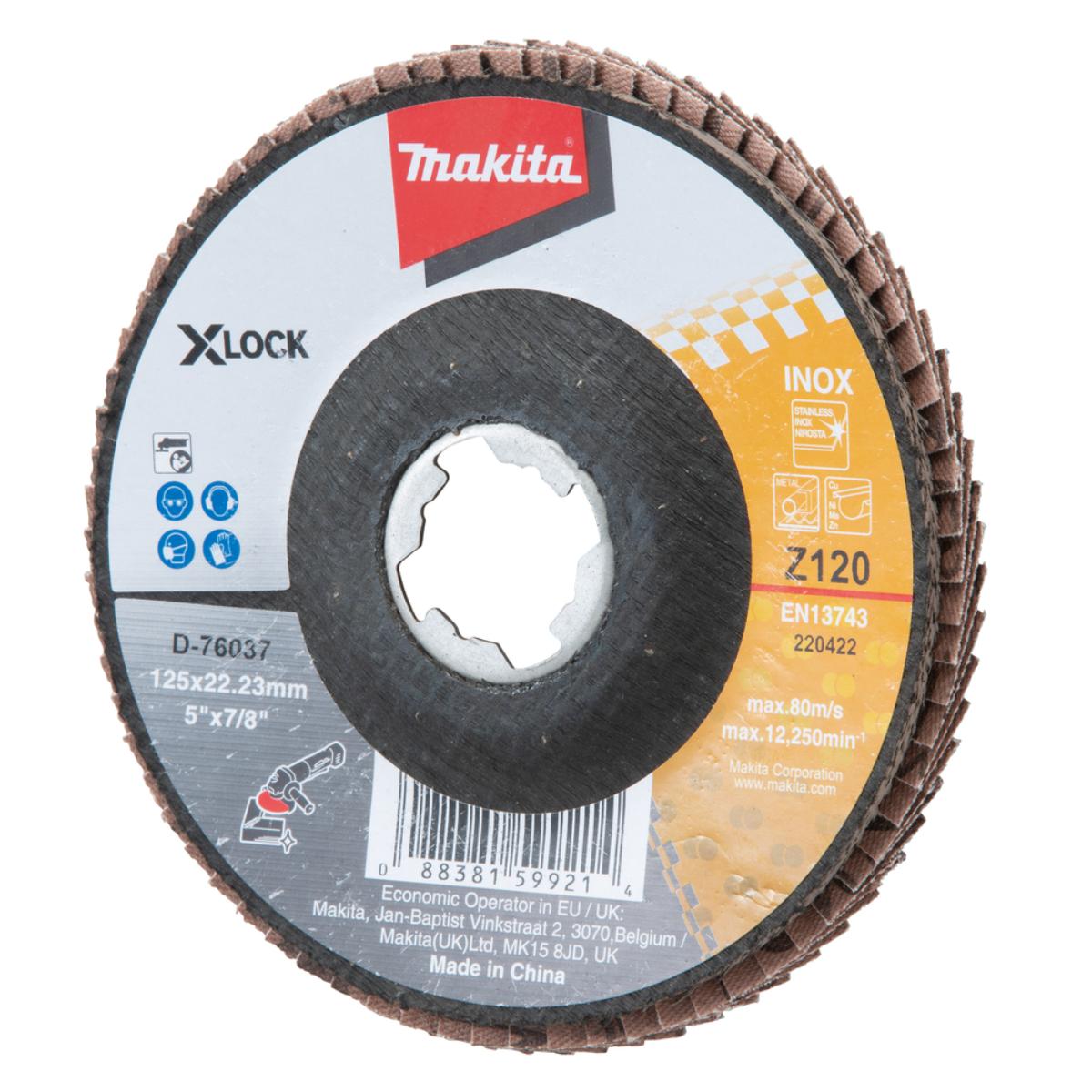 Makita Fächerscheibe X-LOCK 125mm