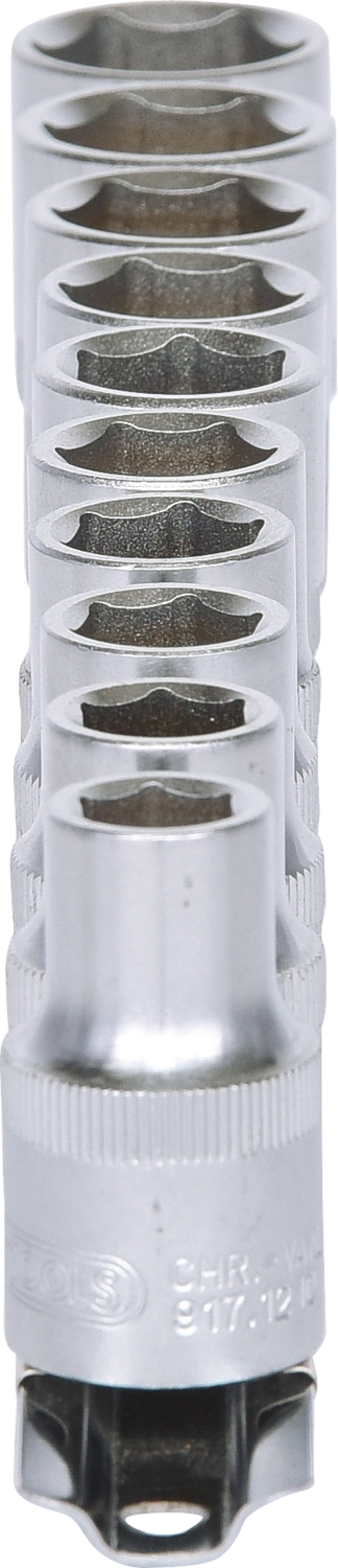 KS Tools 1/2" Sechskant-Stecknuss-Satz,10-tlg 10-19mm
