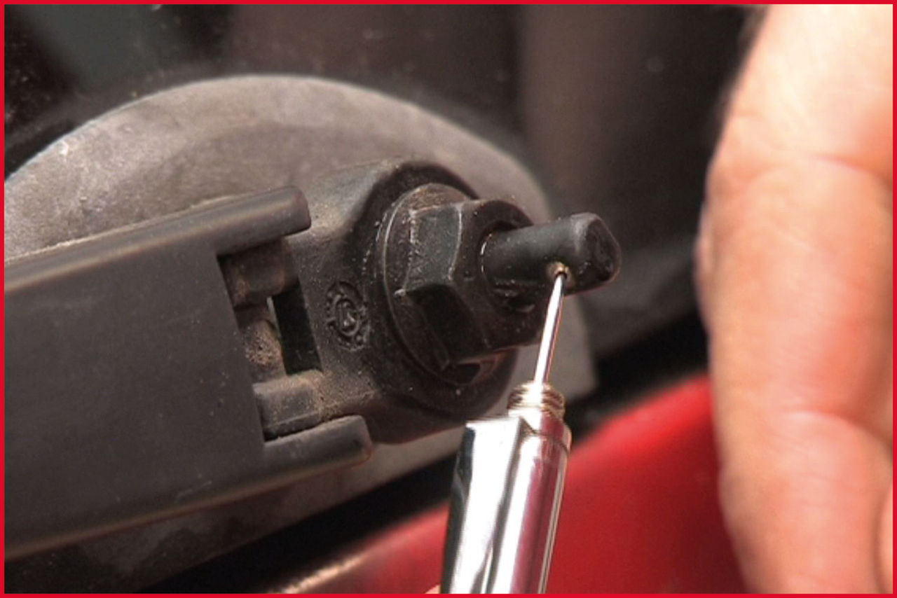 KS Tools 2in1 Teleskop-Magnethalter mit Waschdüsen-Reinigungs- und Einstellwerkzeug, 150-675mm