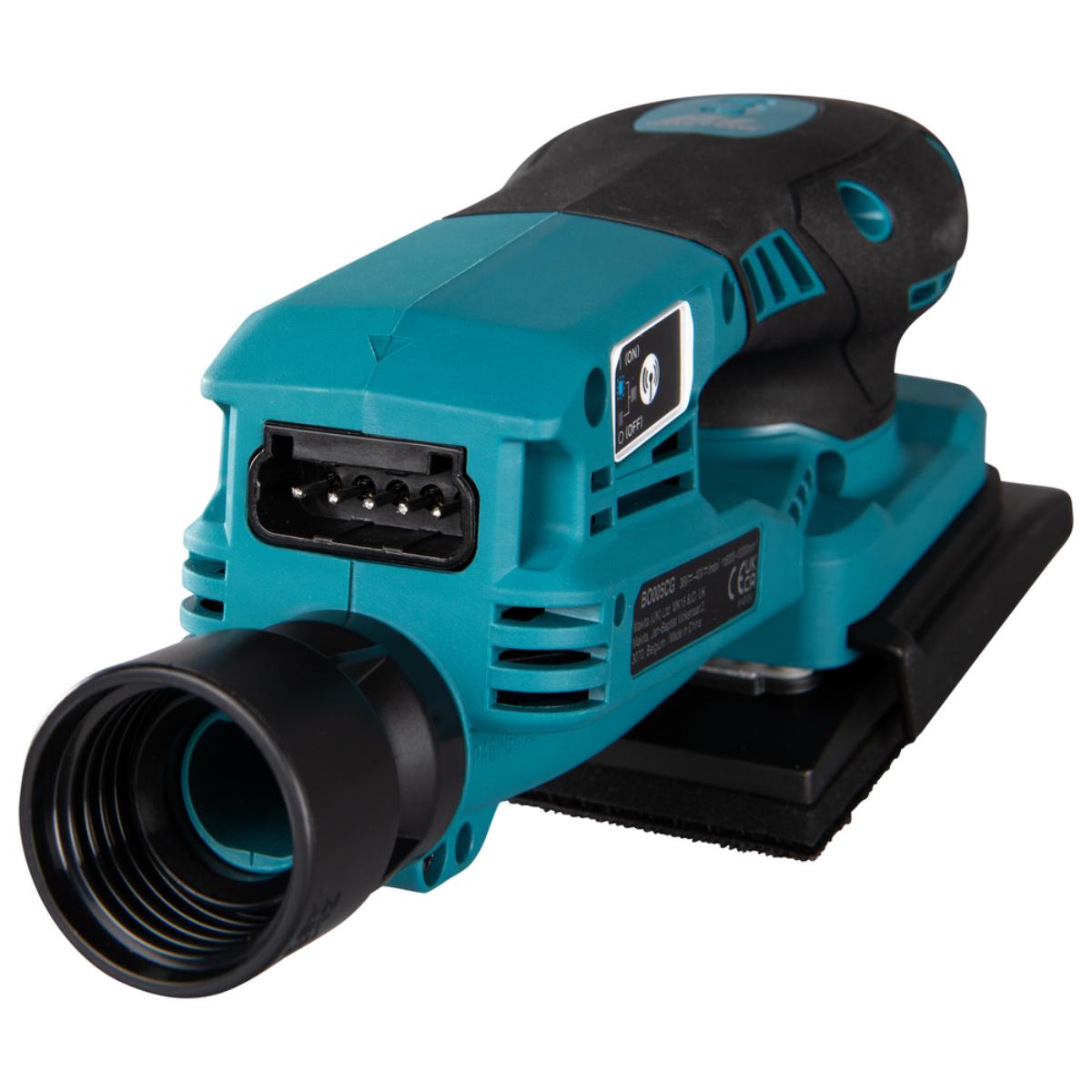 Makita Akku-Schwingschleifer XGT - Connector - 80x130 mm - 3,0 mm Hub - 1,6 m Kabel - BO005CGZ